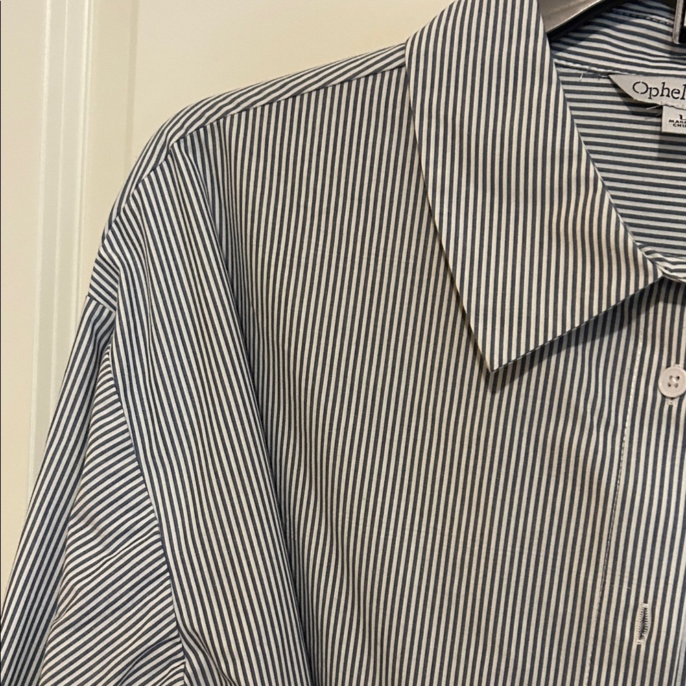 Classic Long Sleeve Striped Dress - Picture 4 of 6